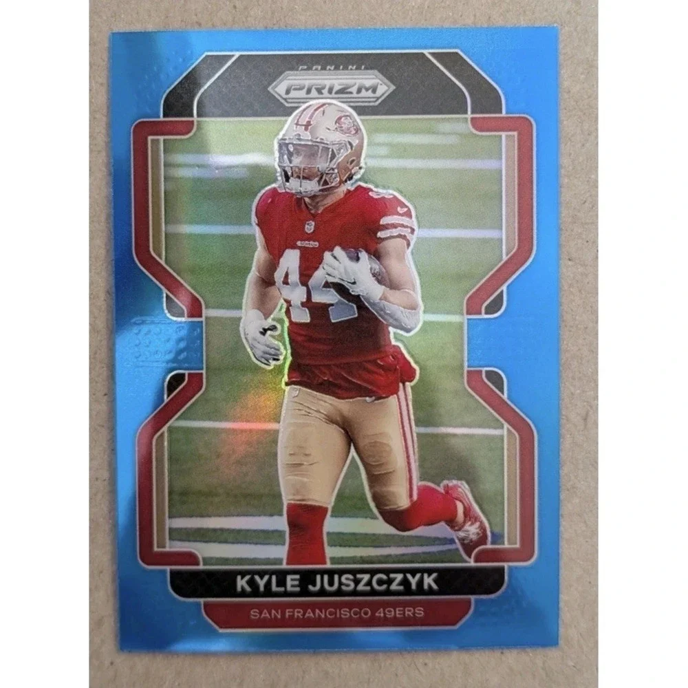 2021 Panini Prizm - Kyle Juszczyk #57‎ Light Blue Prizm San Francisco 49ers